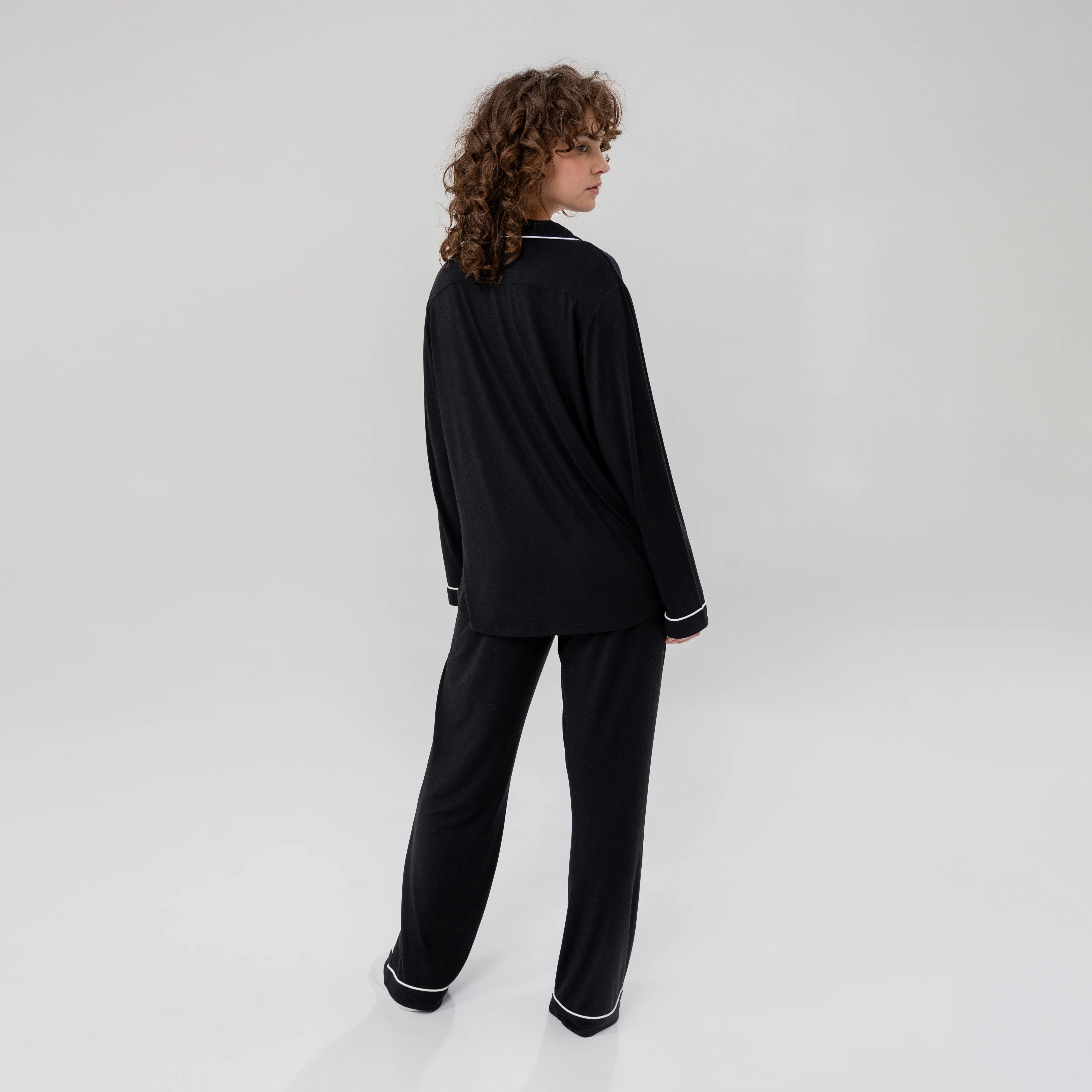 Women's Luxe Bamboo Long PJ Set - Image 3