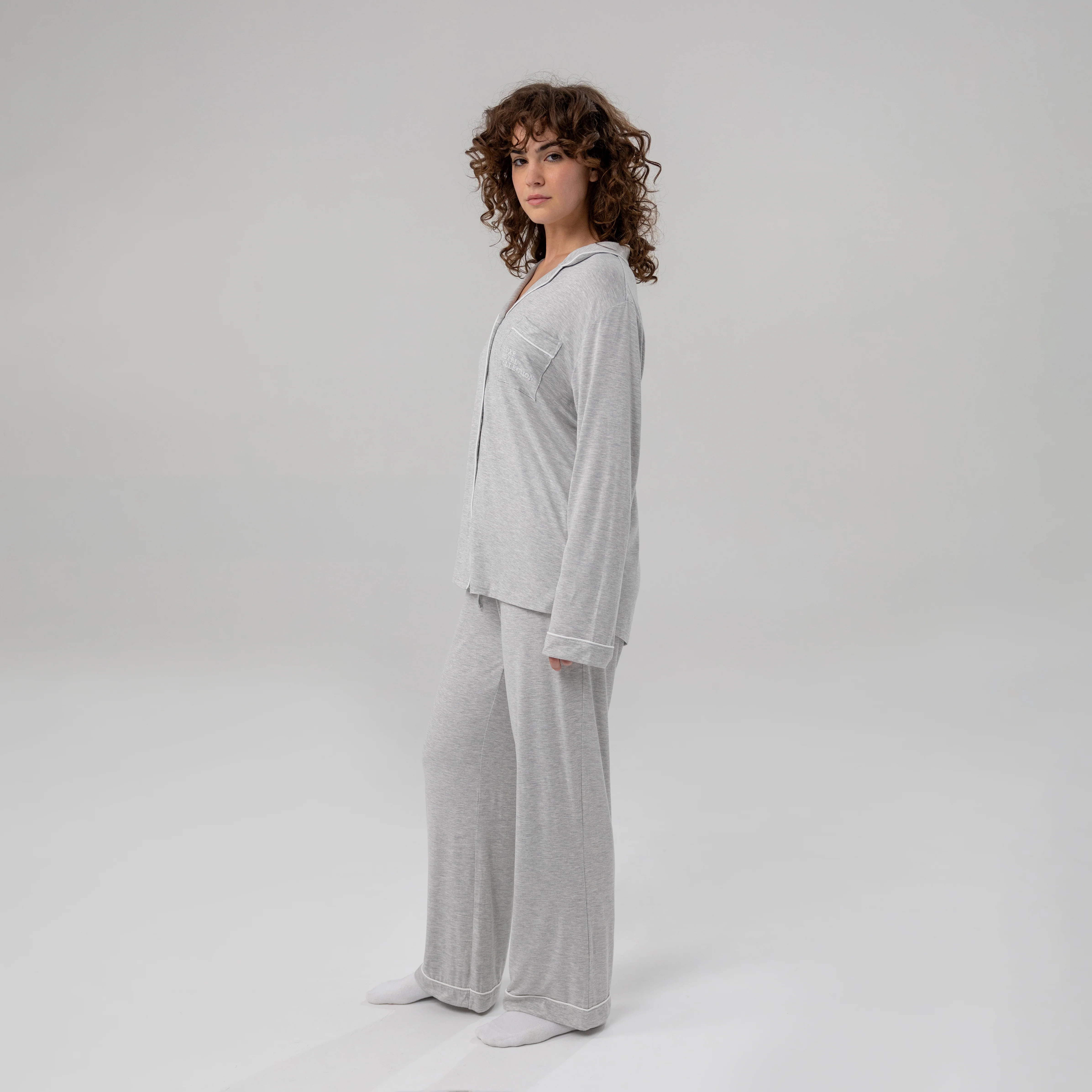 Women's Luxe Bamboo Long PJ Set - Image 6